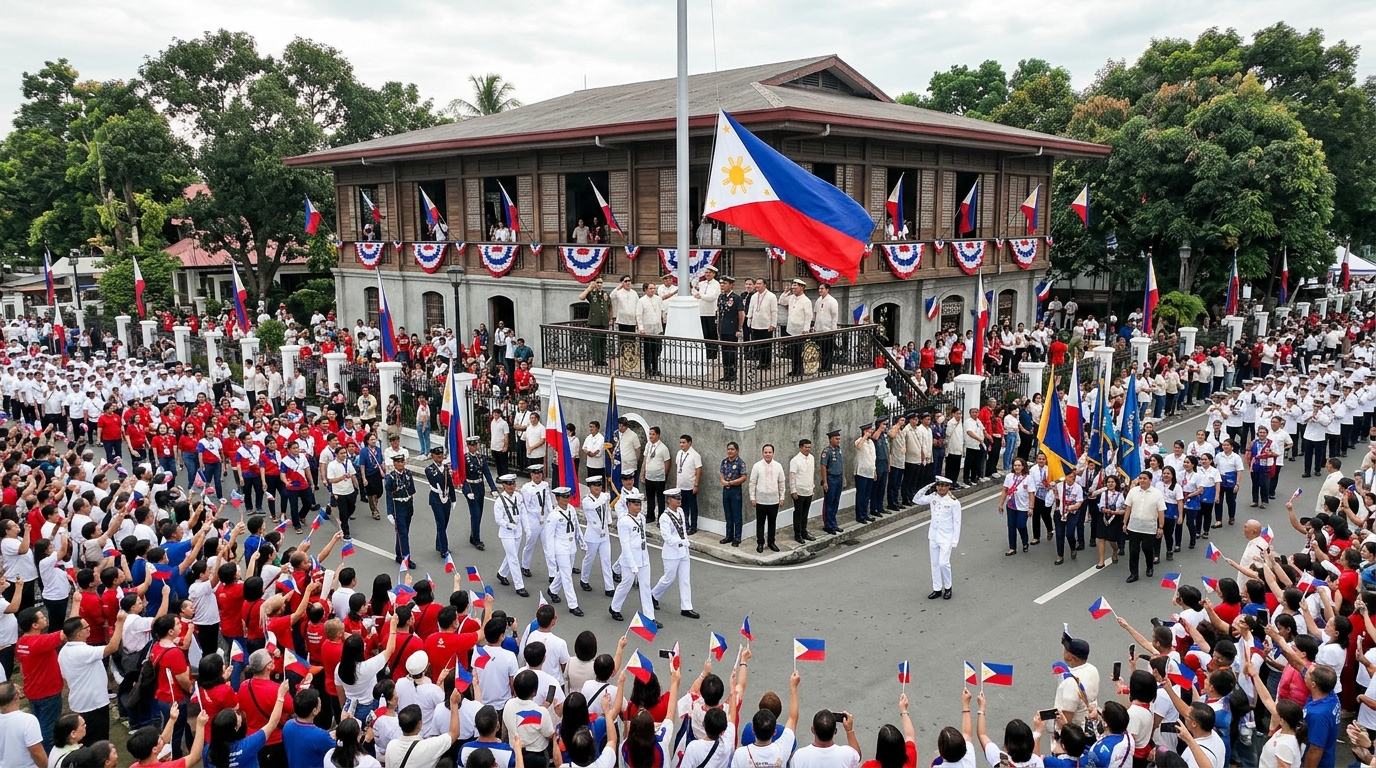 Kawit's Aguinaldo Shrine Shines Bright as Philippines Marks 128 Years of Freedom