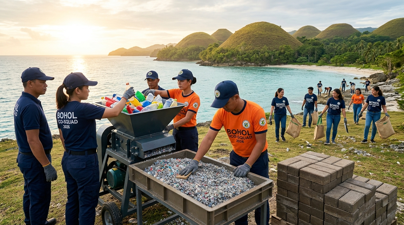 Cleaning the Geopark! A High-Energy Waste Management Ritual Reimagines the Future of the Island’s Environment!