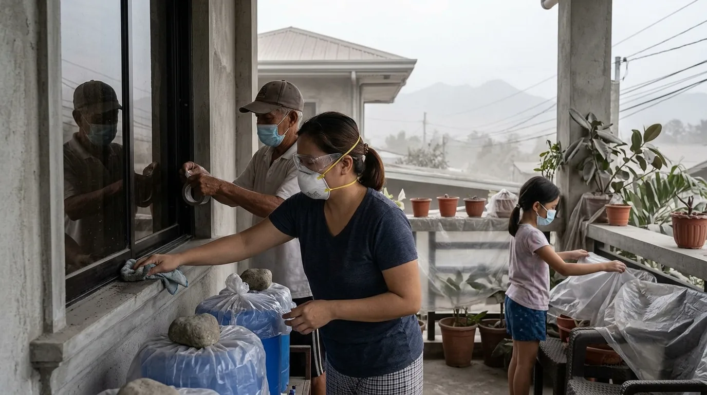 Emergency Preparedness: Talibon LGU Issues Ashfall Advisory Following Kanlaon Eruption