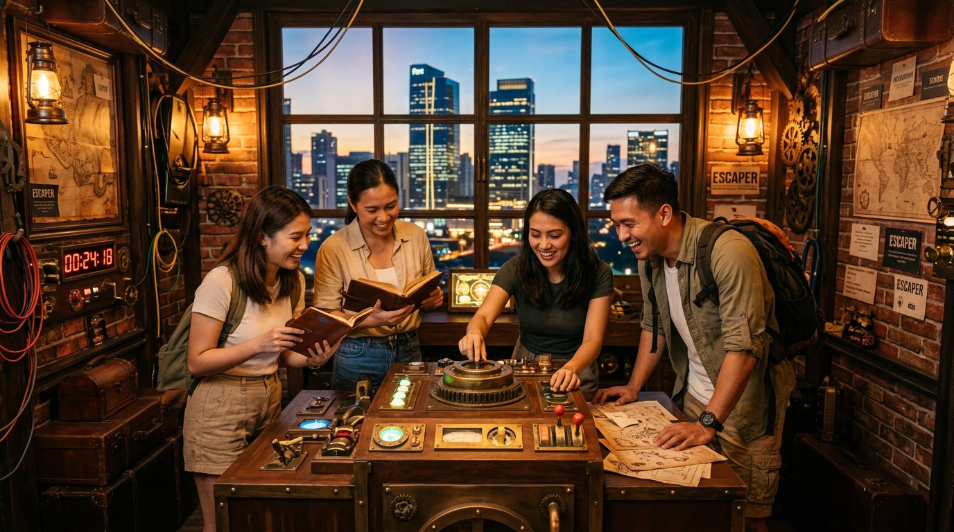 Escape Rooms and Interactive Game Centers in BGC Attract Adventure Tourist