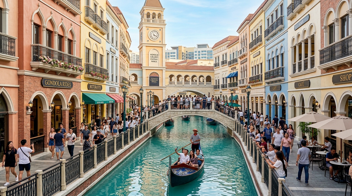 Taguig 2026: Venice Grand Canal Mall Draws Crowds with Its European-Inspired Charm