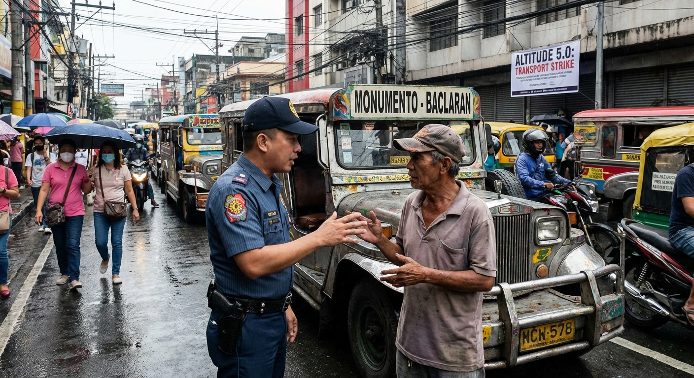 Philippine Police Urge Dialogue with Key Transport Group Amid Public Commute Concerns