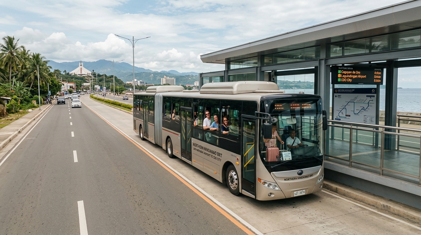 Cagayan de Oro’s Laguindingan Airport BRT Opens Bidding, Promising Seamless City Link for Tourists