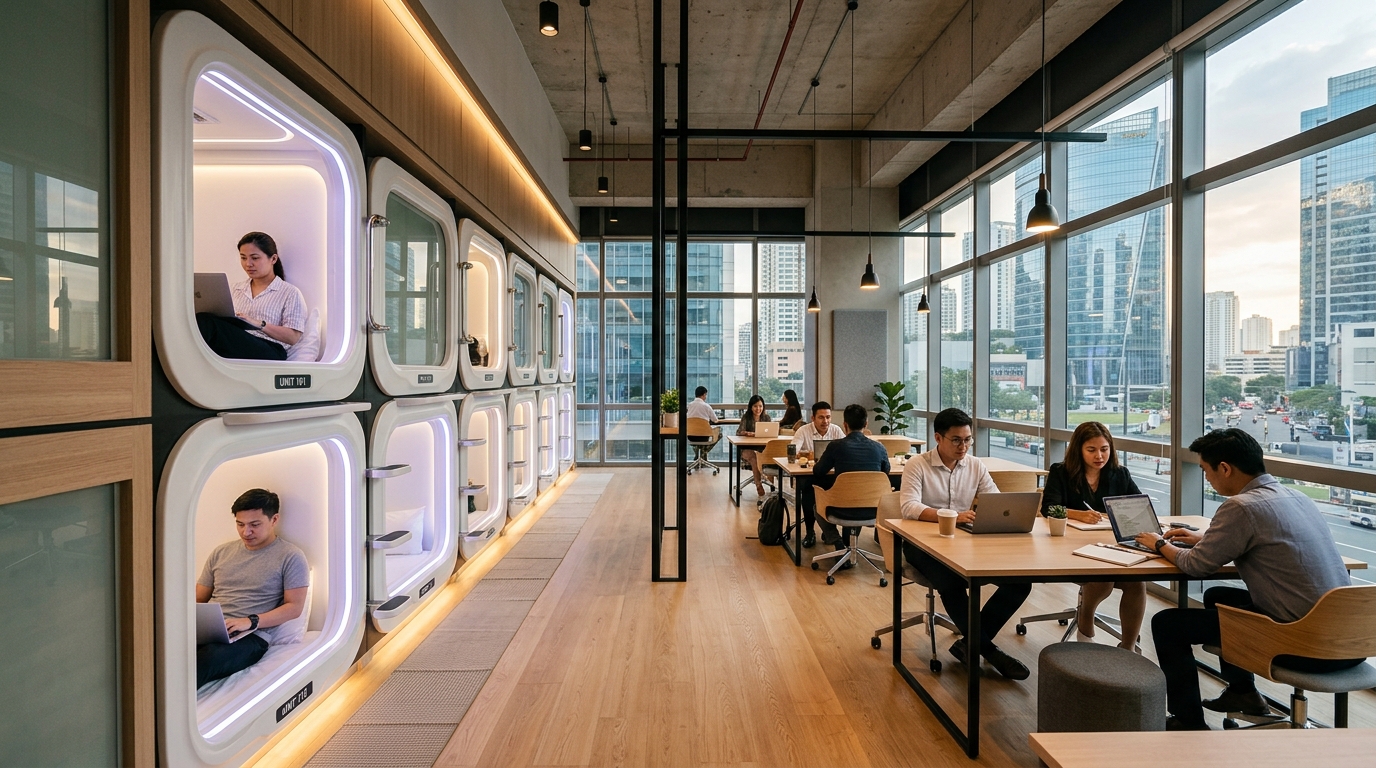 Why BGC’s Japanese Capsule Hotels Are Becoming Popular Among Young Travelers and Remote Workers