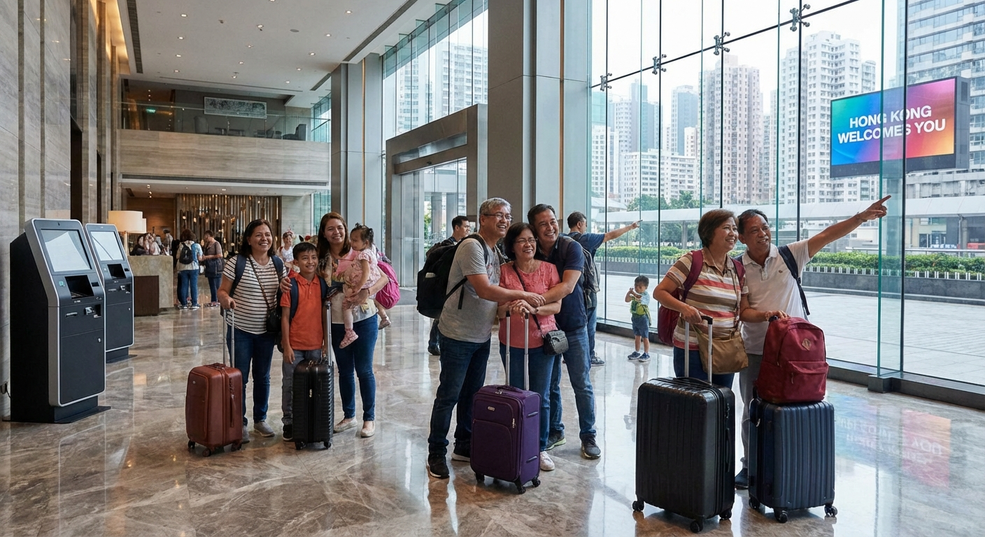 Filipino Travelers Power Hong Kong's Hotel Boom as HK Express Earns Global Top Award