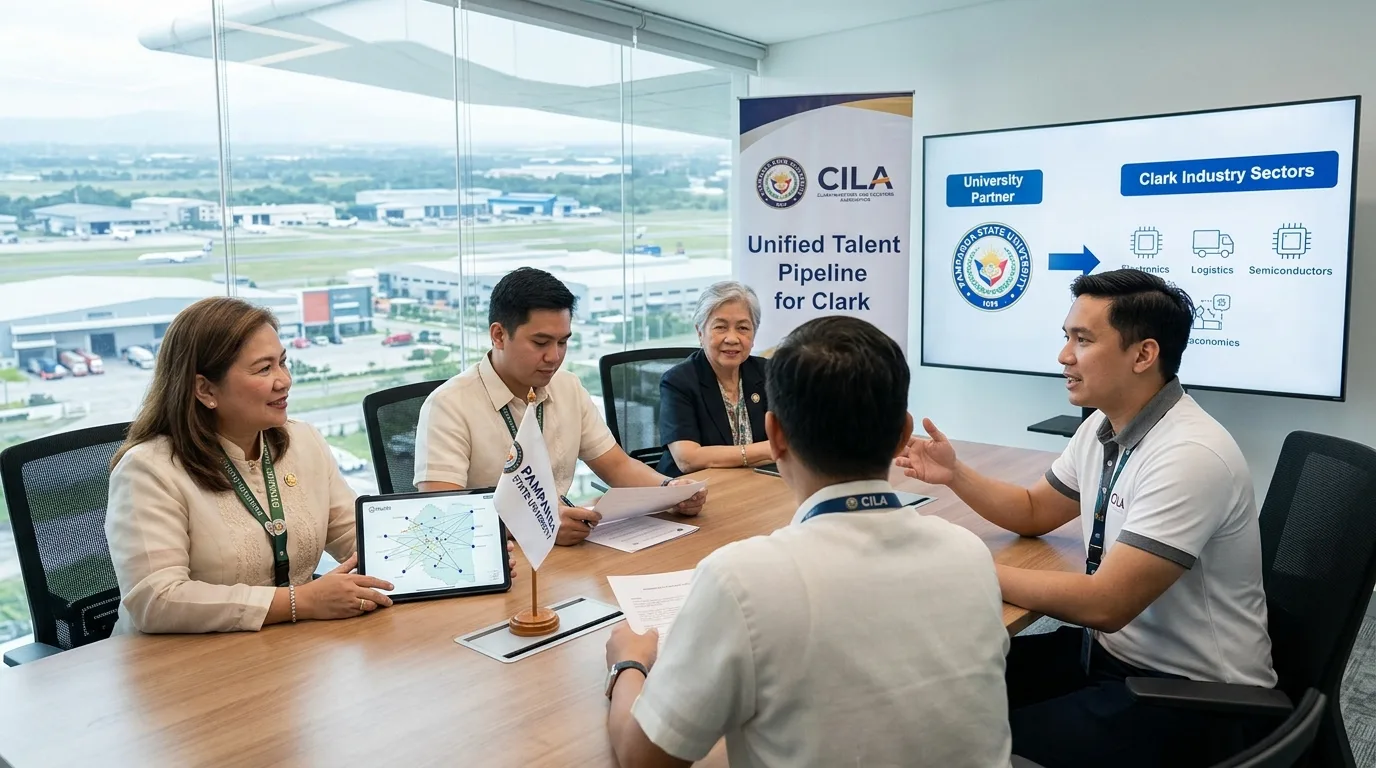 Pampanga State University and Clark Investors Forge Groundbreaking Internship Partnership