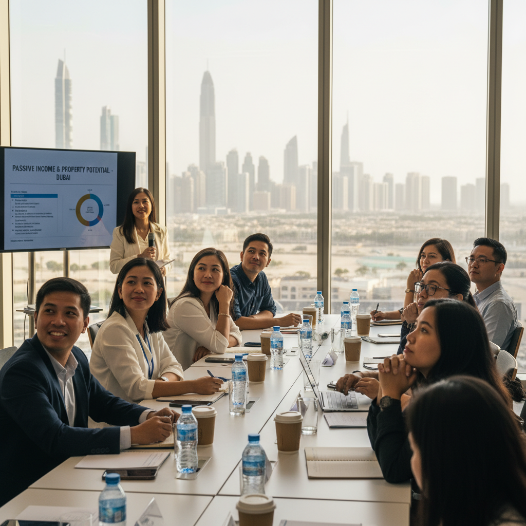 Unlock Dubai's Property Potential: Free Training for Filipinos on Passive Income