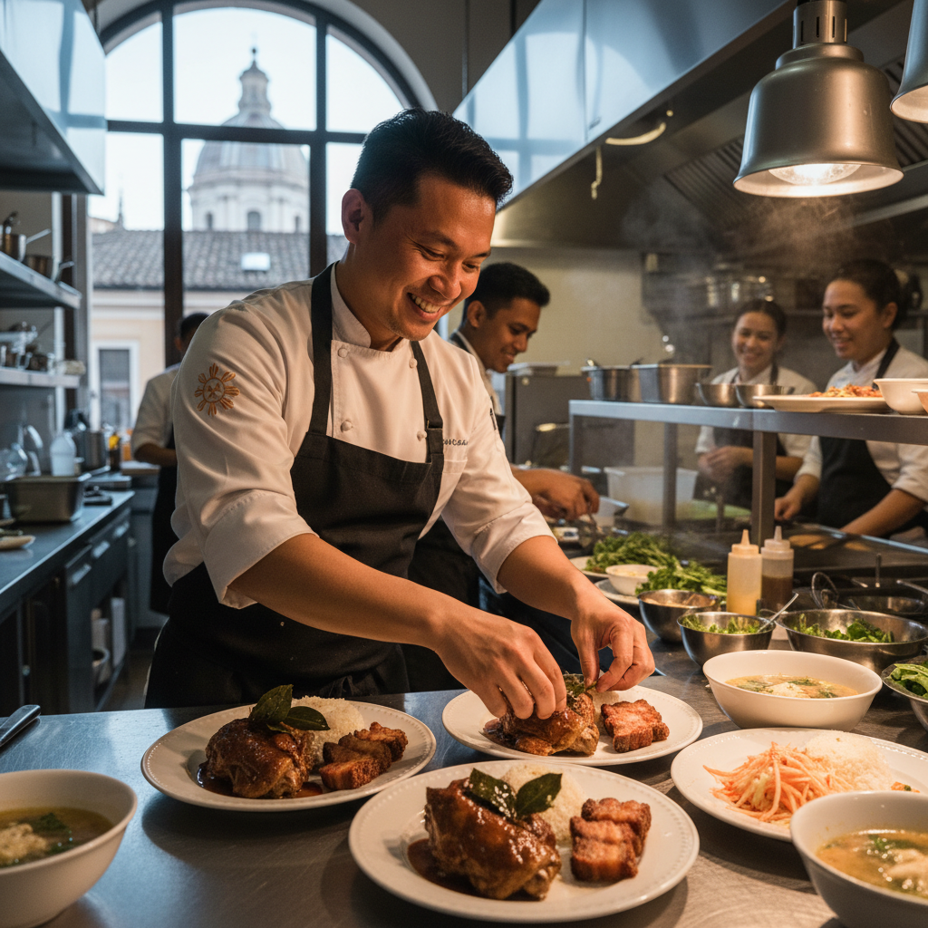 Rome Embraces Filipino Flavors: New Guide Spotlights Thriving Culinary Scene