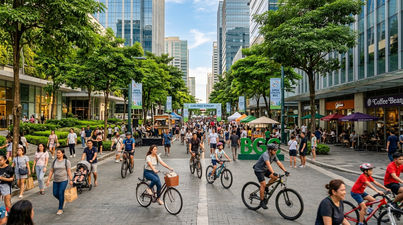 BGC Taguig 2026: Car-Free Events and Open Streets Promote Sustainable Tourism