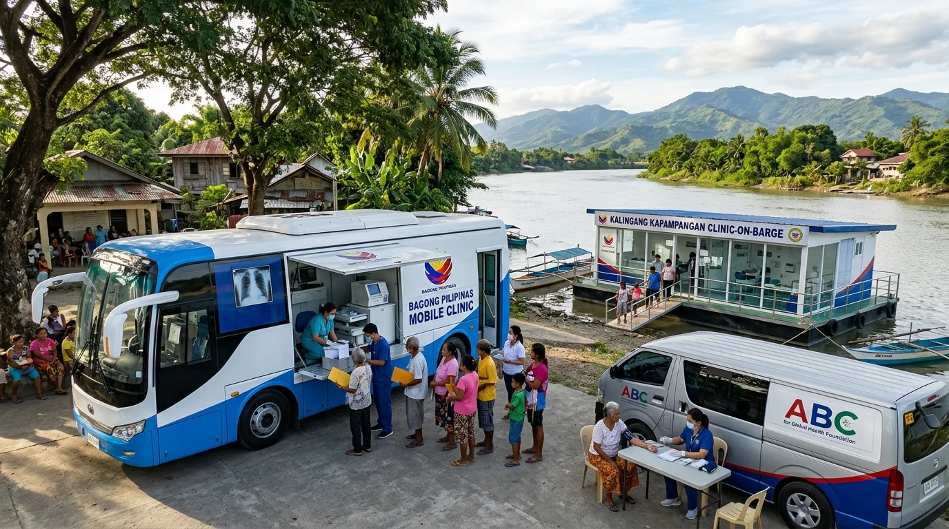 Mobile Medical Clinics Bring Free Healthcare to Barangays Across Pampanga