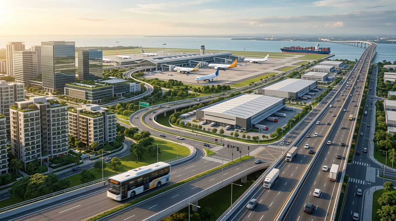 Infrastructure & Logistics — The 2026 Aerotropolis.