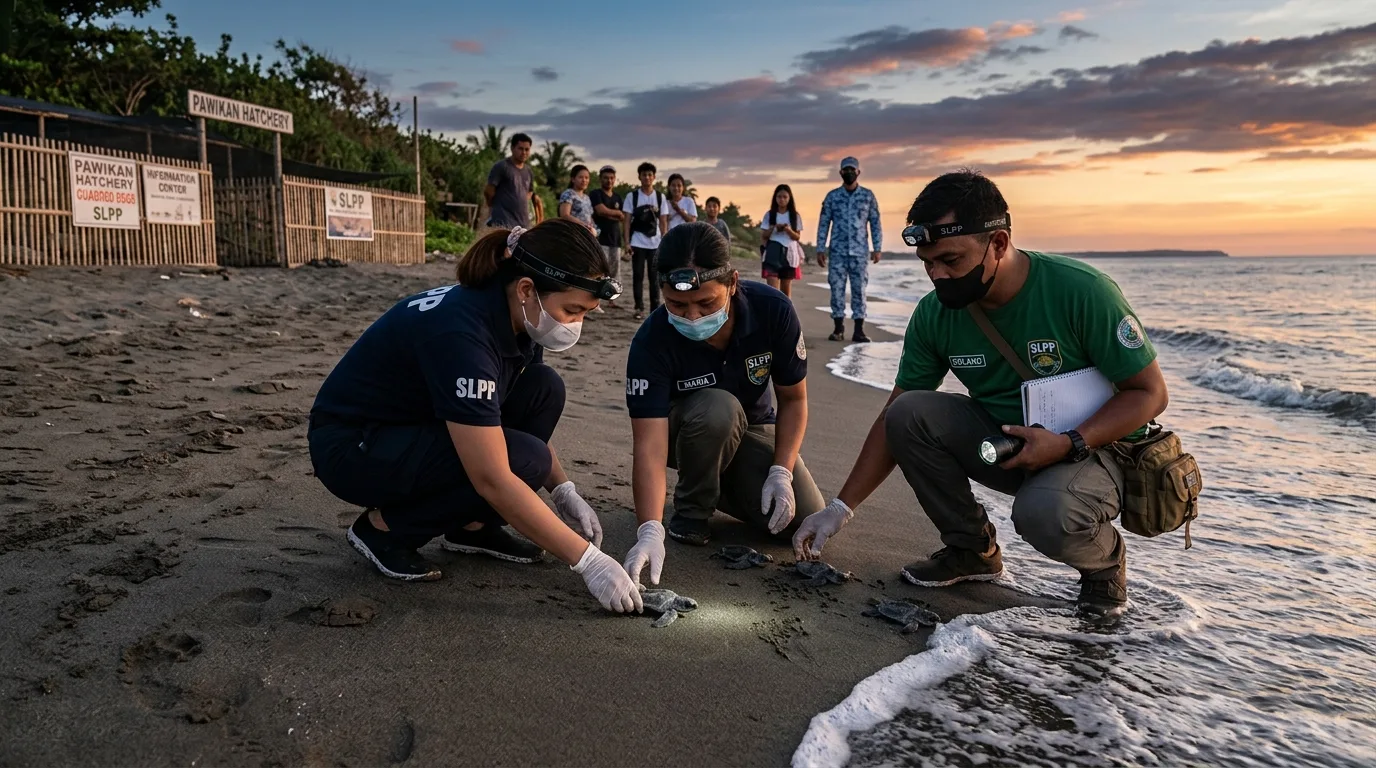 Labac's Nightly Guardians: Protecting Cavite's Olive Ridley Sea Turtles