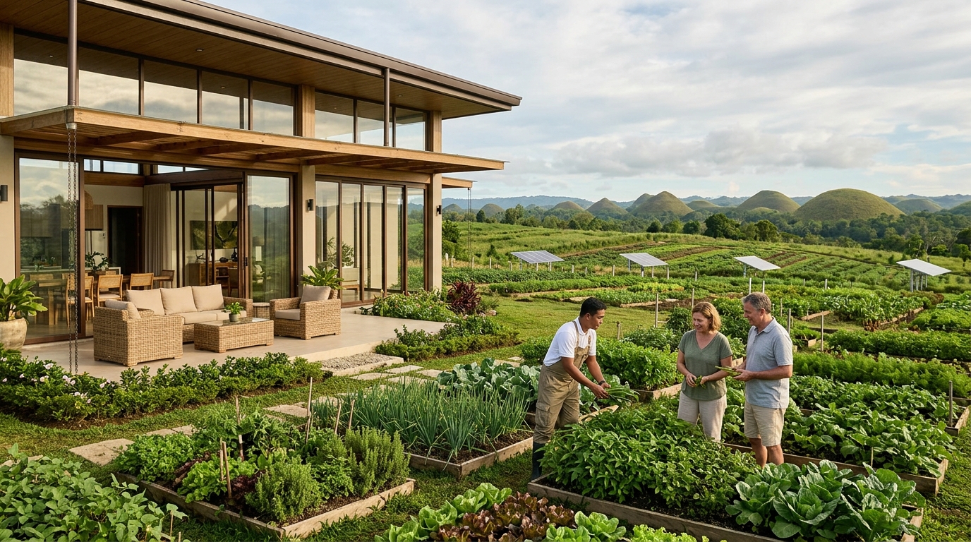The "Agri-Luxury" Estate: Organic Farming as a Real Estate Premium