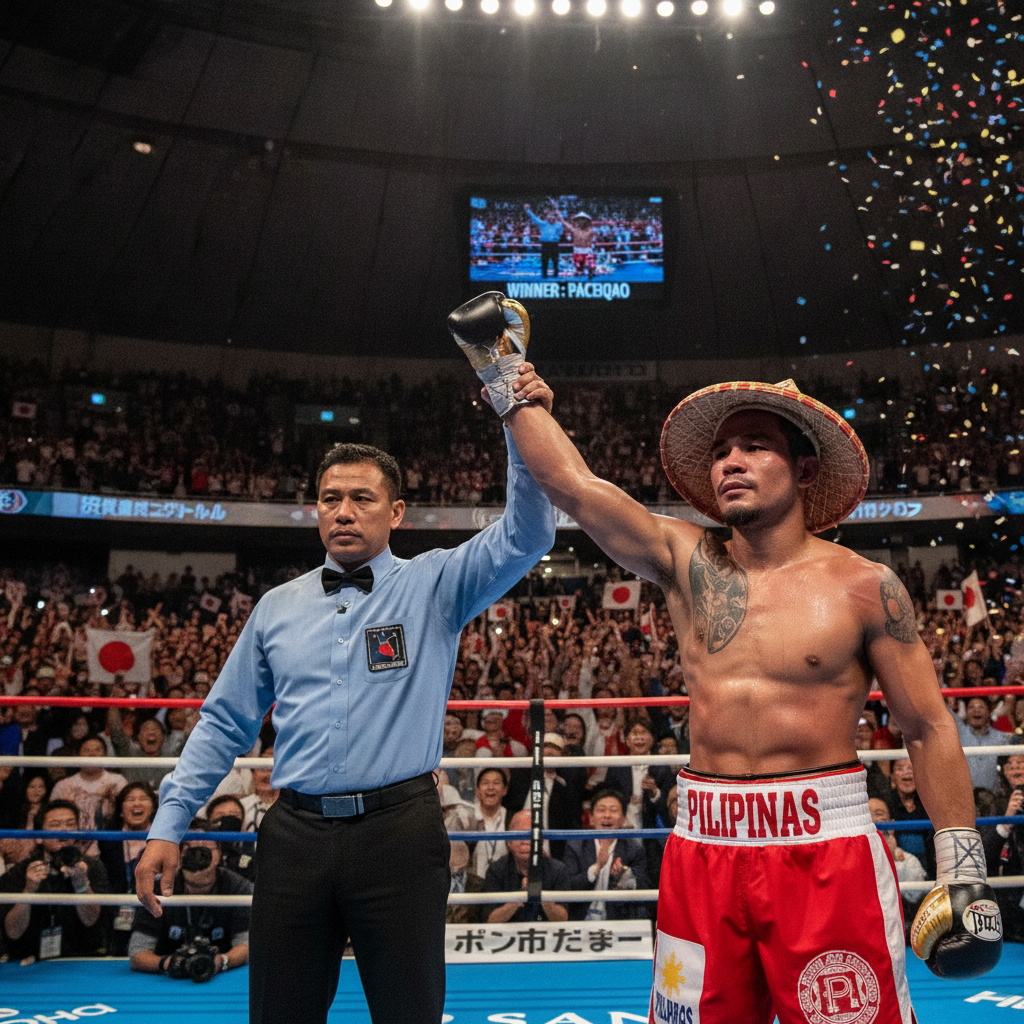 Filipino Boxer Raquinel Takes Center Stage in Japan, Inspiring Global Community