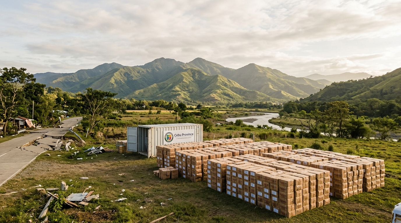 Cebu Province Extends PHP 25M Aid to Mindanao Earthquake Survivors