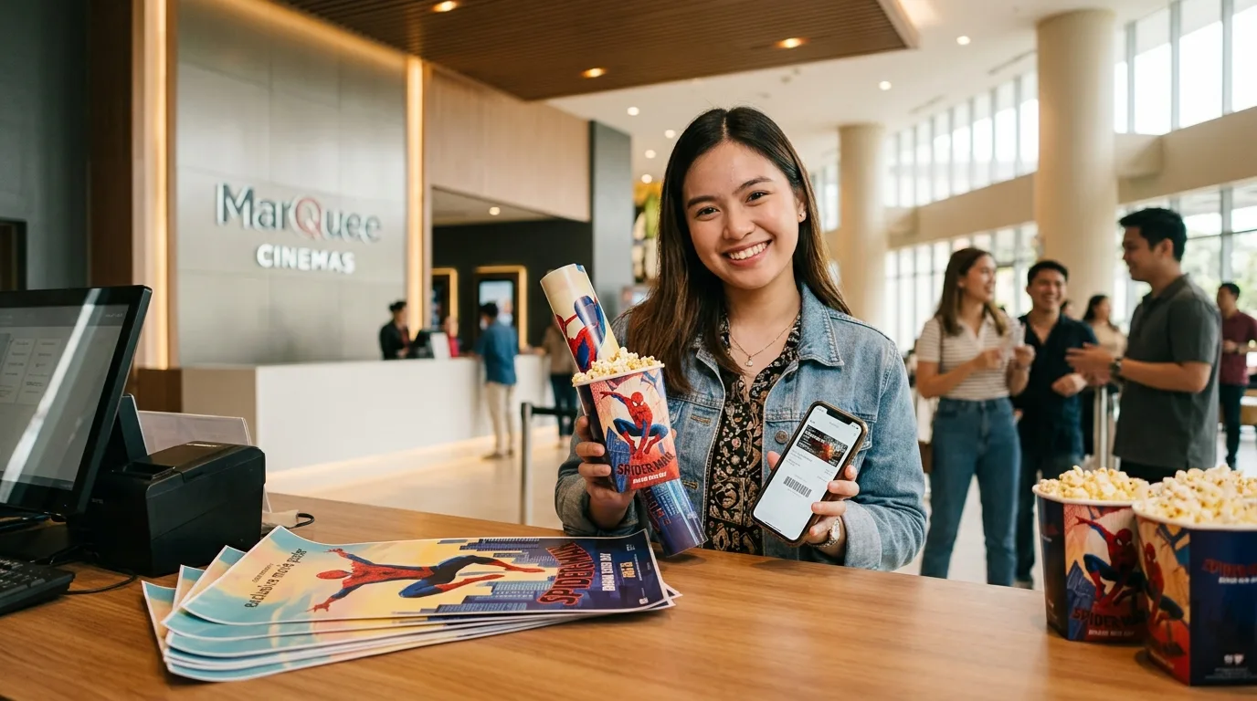 Get a Free Spider-Man Popcorn Tub and Poster at Ayala Malls MarQuee Cinemas — Philippines