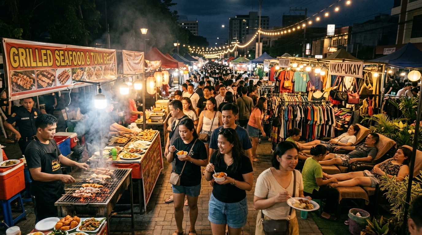 Street Food Fever! Why Roxas Avenue Night Market is the 2026 ‘First-to-Go’ Foodie Dream!