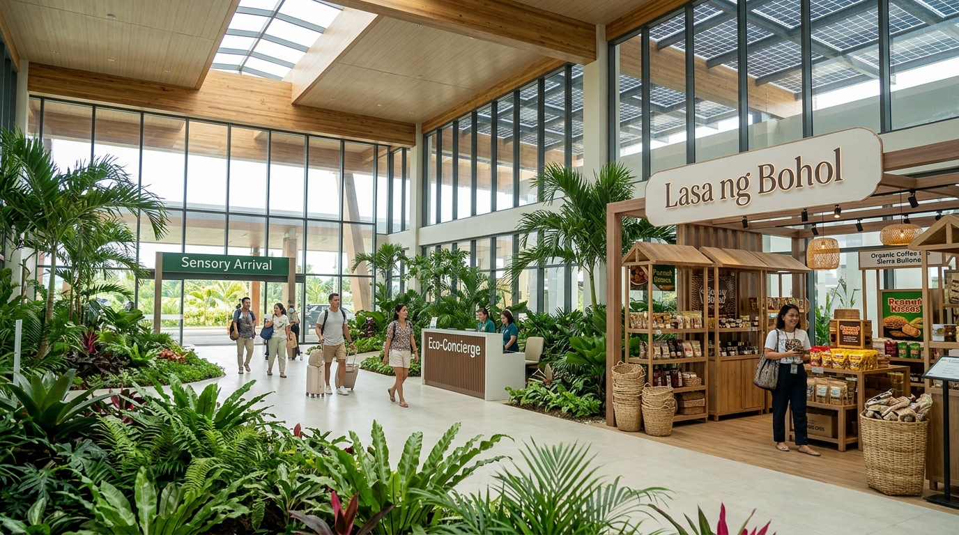 Eco-Luxury Redefined! Why the New 2026 ‘Green Gateway’ Airport is the First Thing You Must Experience in Bohol!