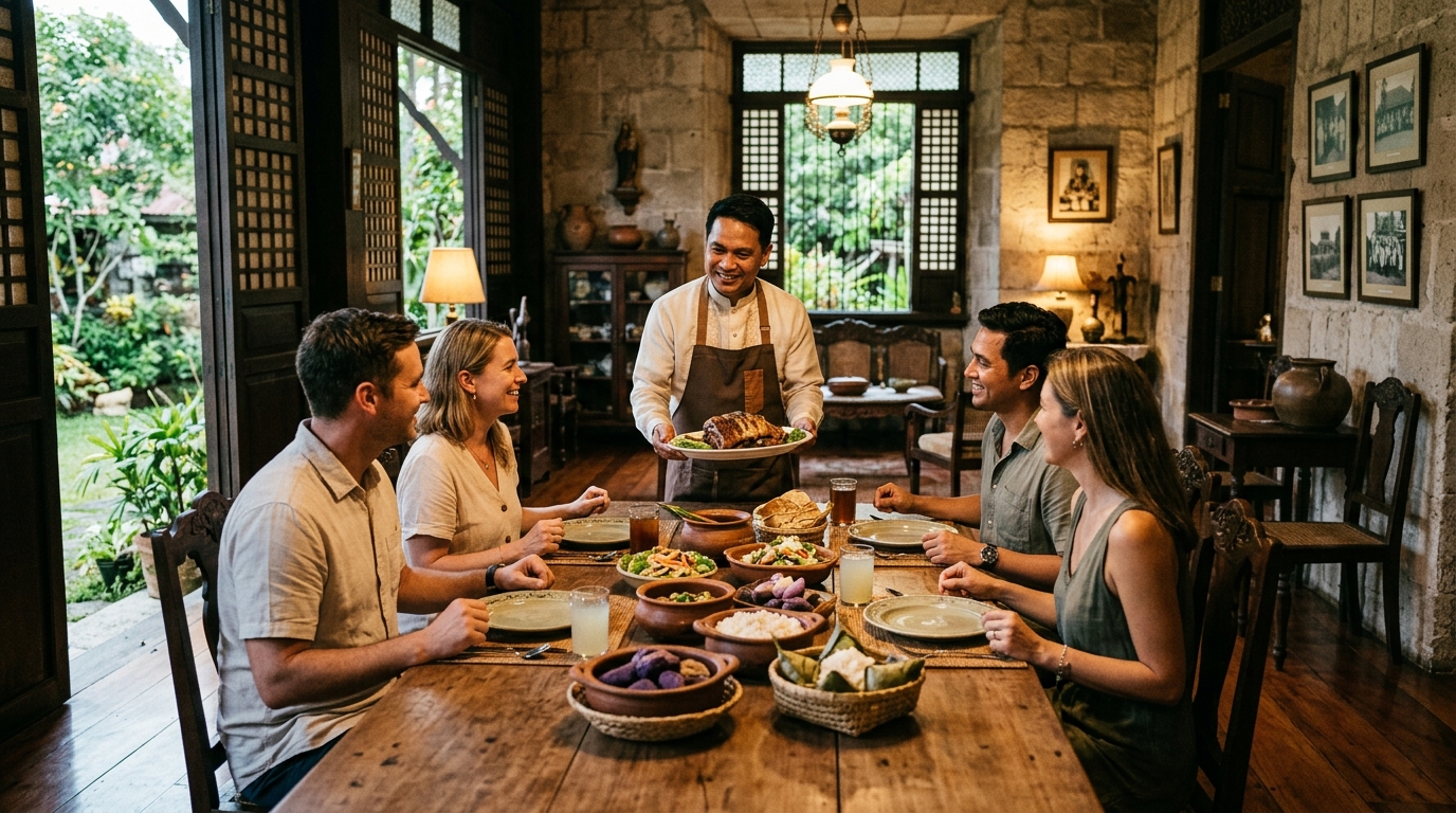 The "Ancestral Dining" Circuit: Bohol’s Heritage-to-Table Movement