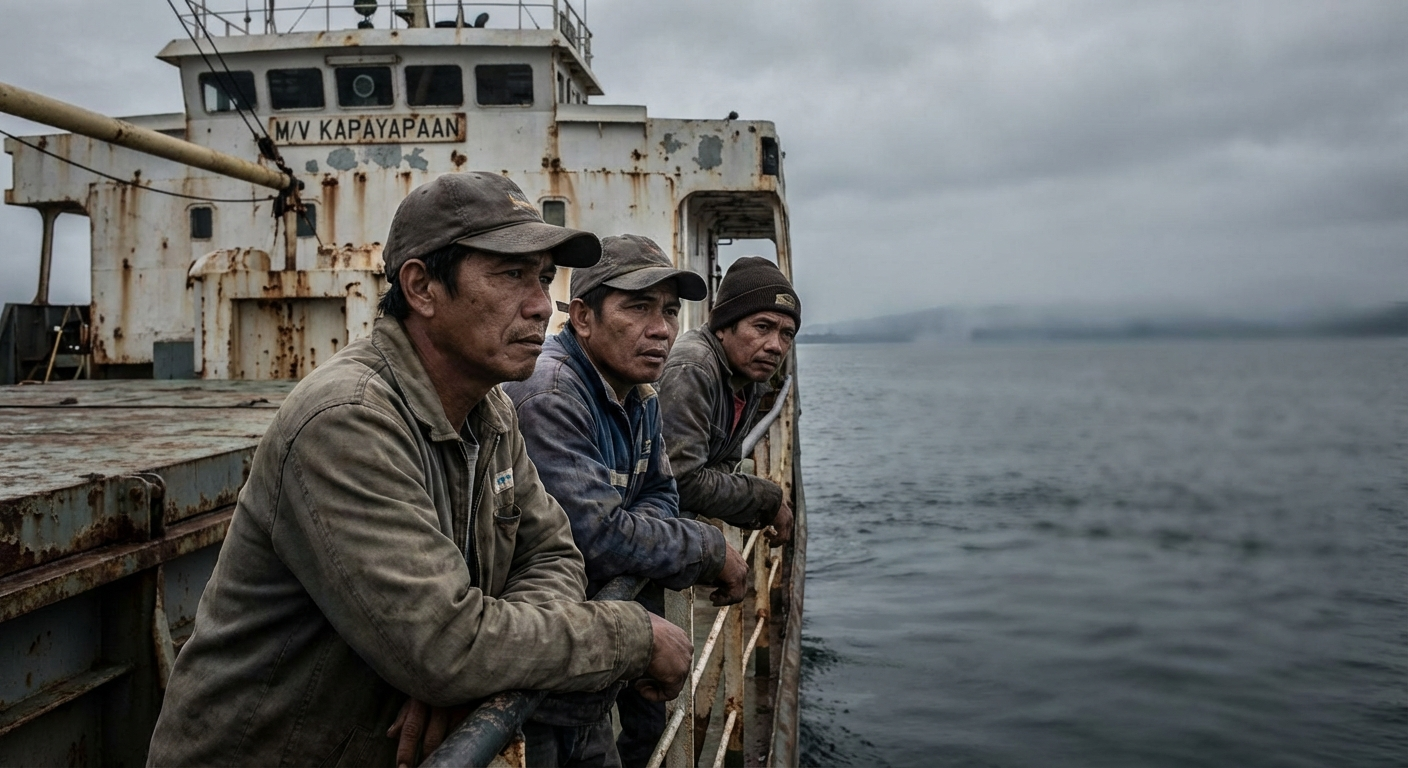 Stranded at Sea: Filipino Sailors Face Fear, Boredom in Hormuz Strait