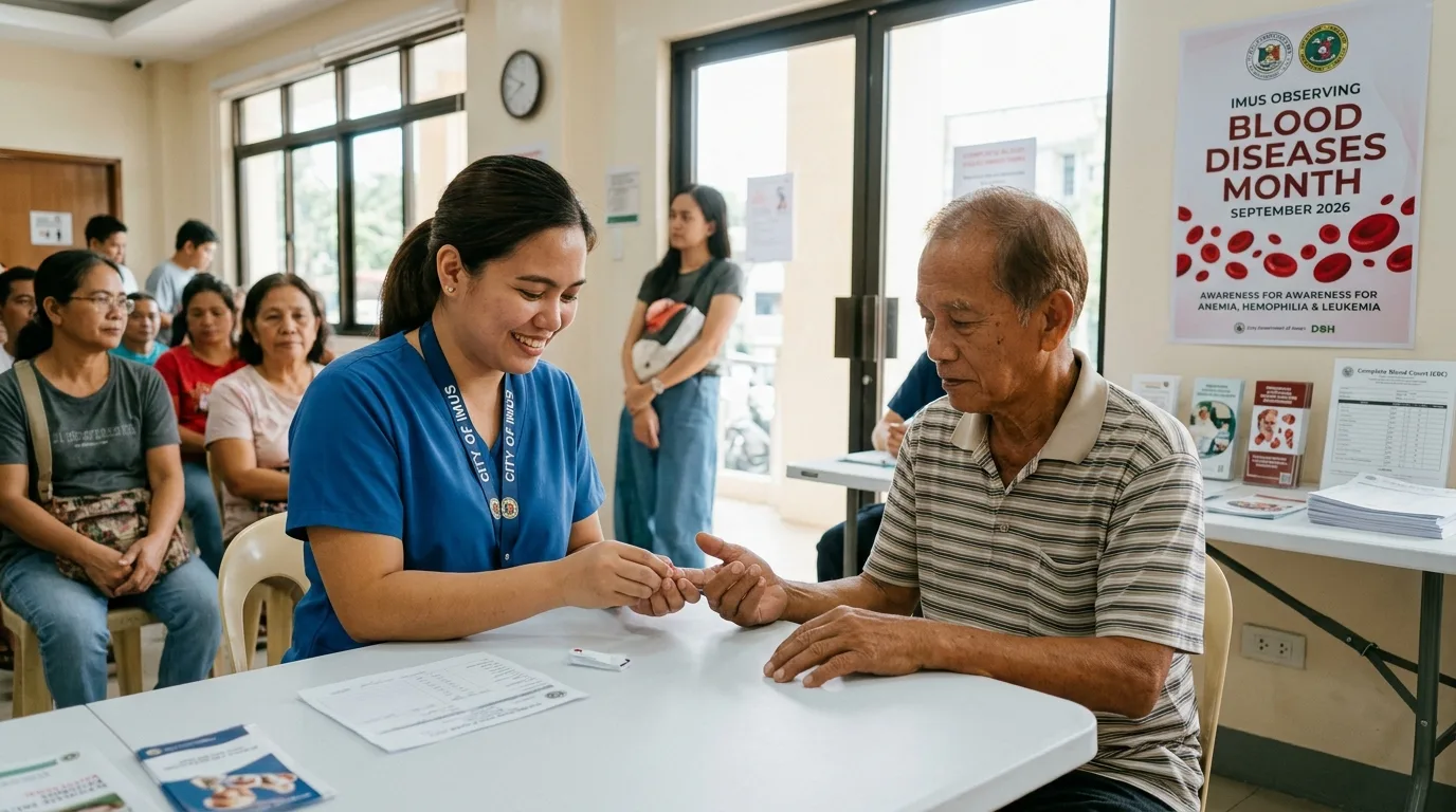 Imus City Joins Blood Diseases Month, Urges Residents to Prioritize Blood Health