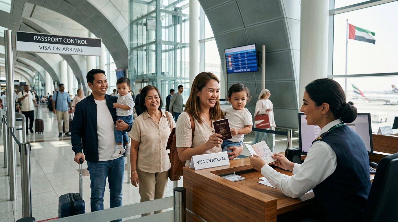 Unlocking UAE Access: What Every Filipino Needs to Know About Visa-on-Arrival