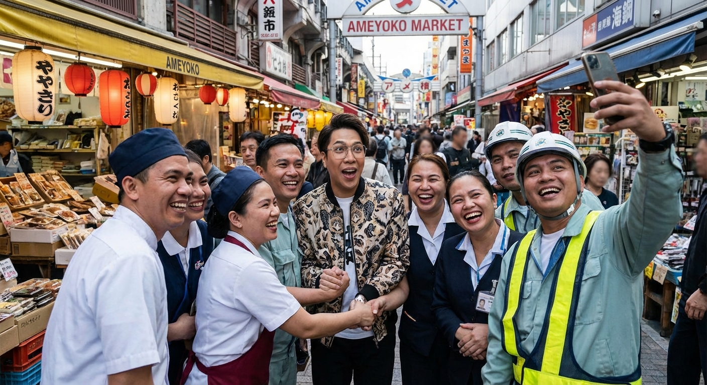 From Manila to Japan: Vice Ganda's Unexpected Encounter!