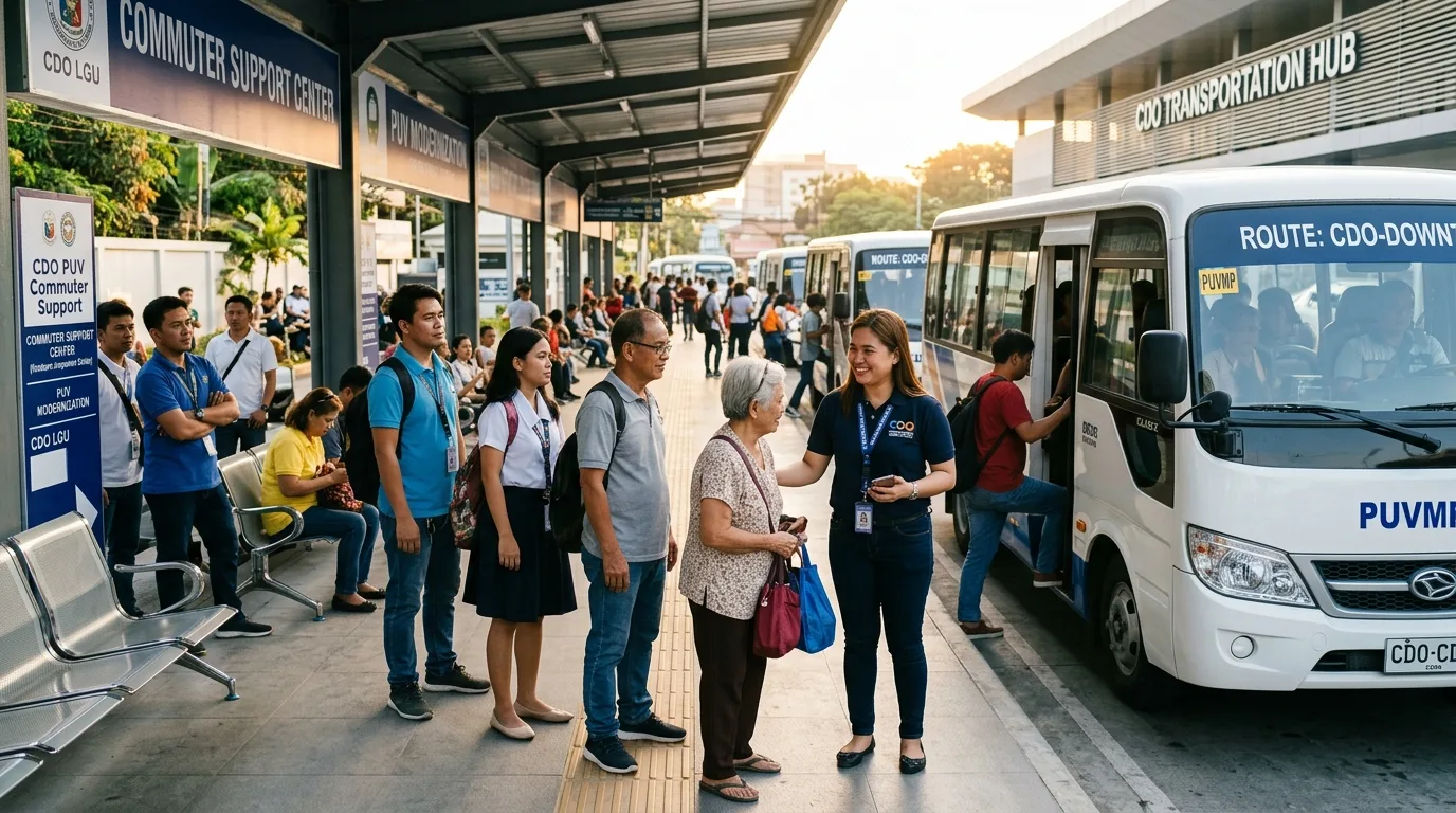 Misor Mayors Push for Better CDO PUV Commuter Support