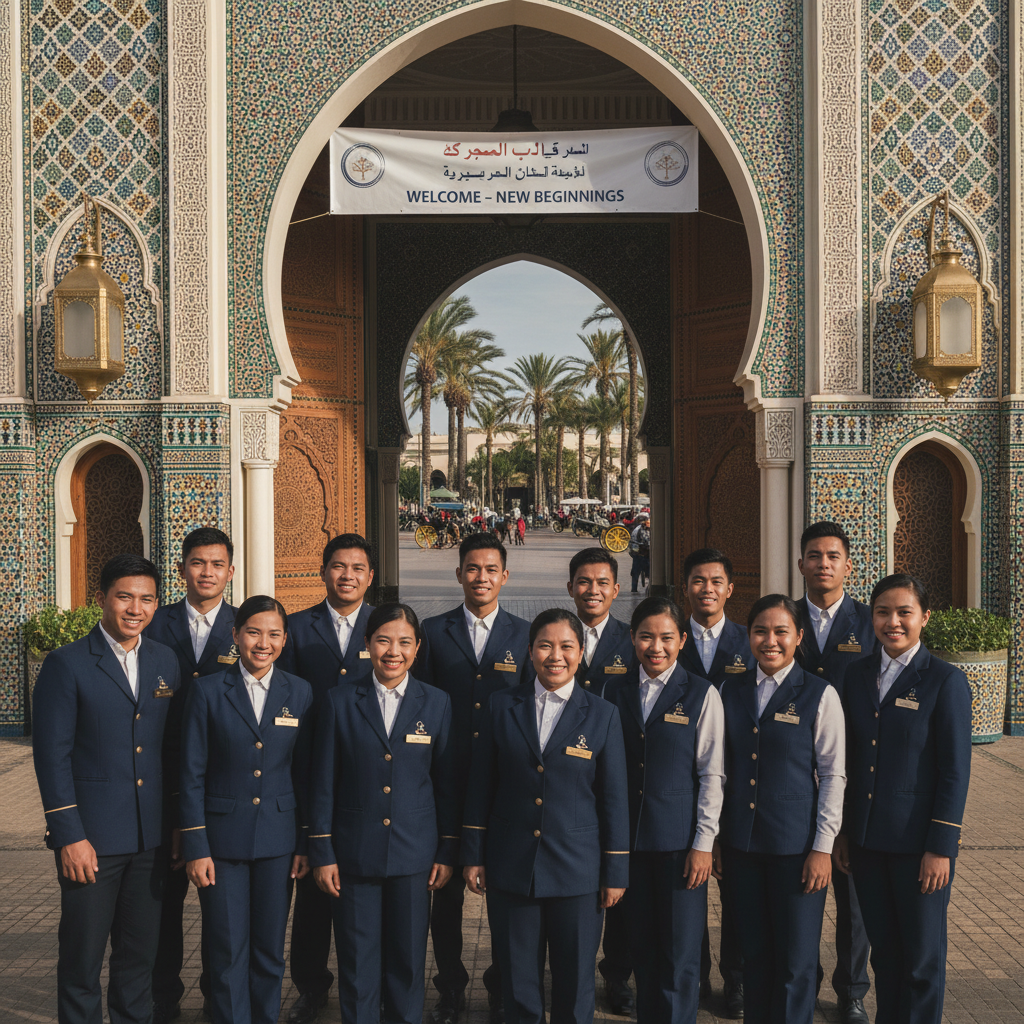 Morocco's Tourism Boom: A New Horizon for Filipino Workers?