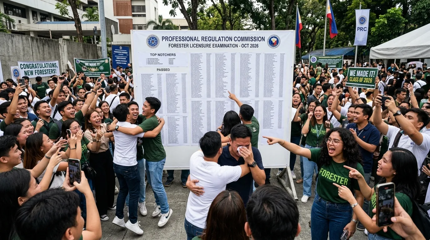 Celebrating Inspiring Success In Professional Forester Licensure Examinations