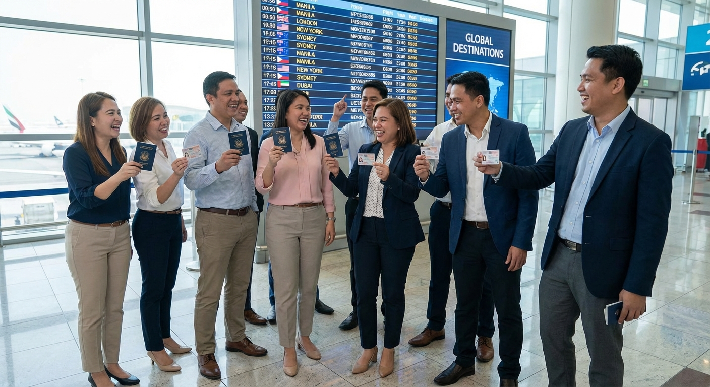 UAE Residency Unlocks 18 New Travel Destinations: Filipino OFWs Gain Global Access