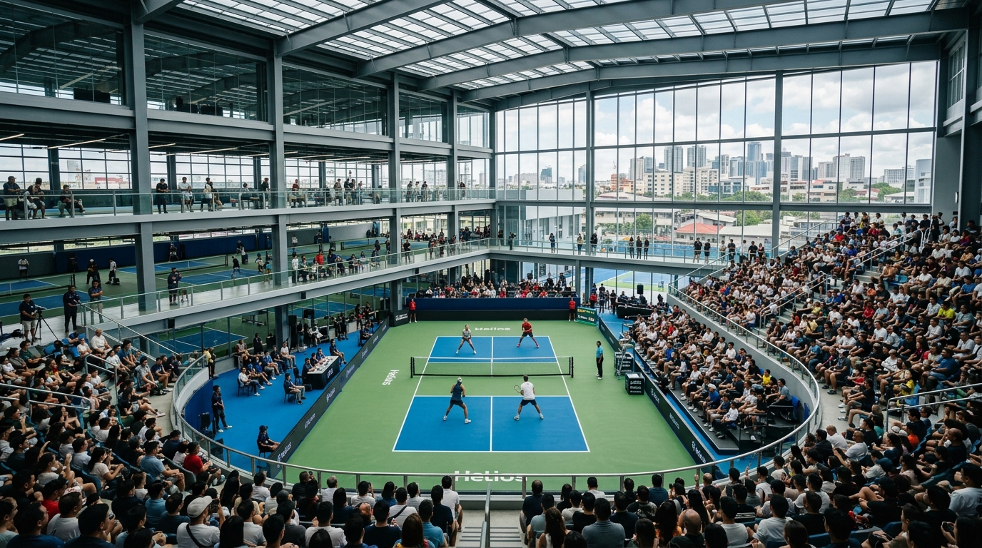 The "Sky-High" Volley: Asia’s First Multi-Story Pickleball Stadium is Rising in Manila