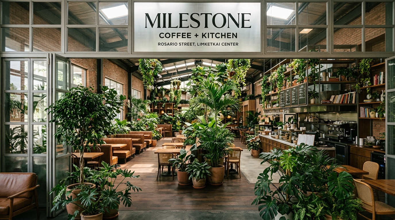 Botanical Upmarket Lounging and Gourmet All-Day Dining