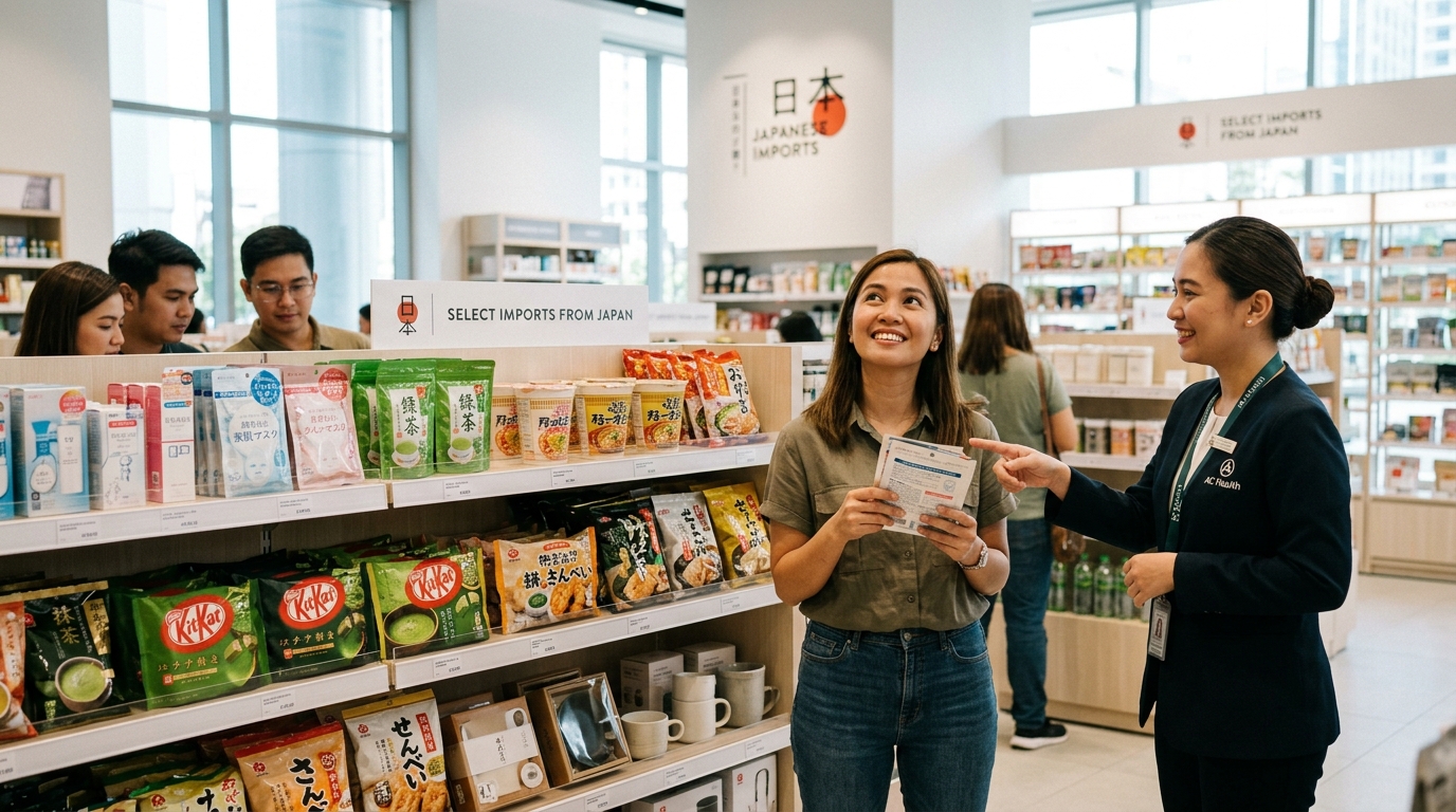 Filipino Demand for Japanese Products Drives AC Health's New Retail Venture