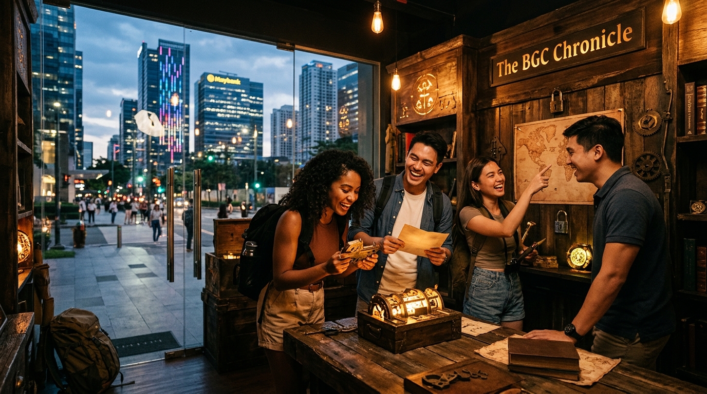 BGC Taguig 2026: Escape Rooms and Interactive Games Attract Adventure Tourists