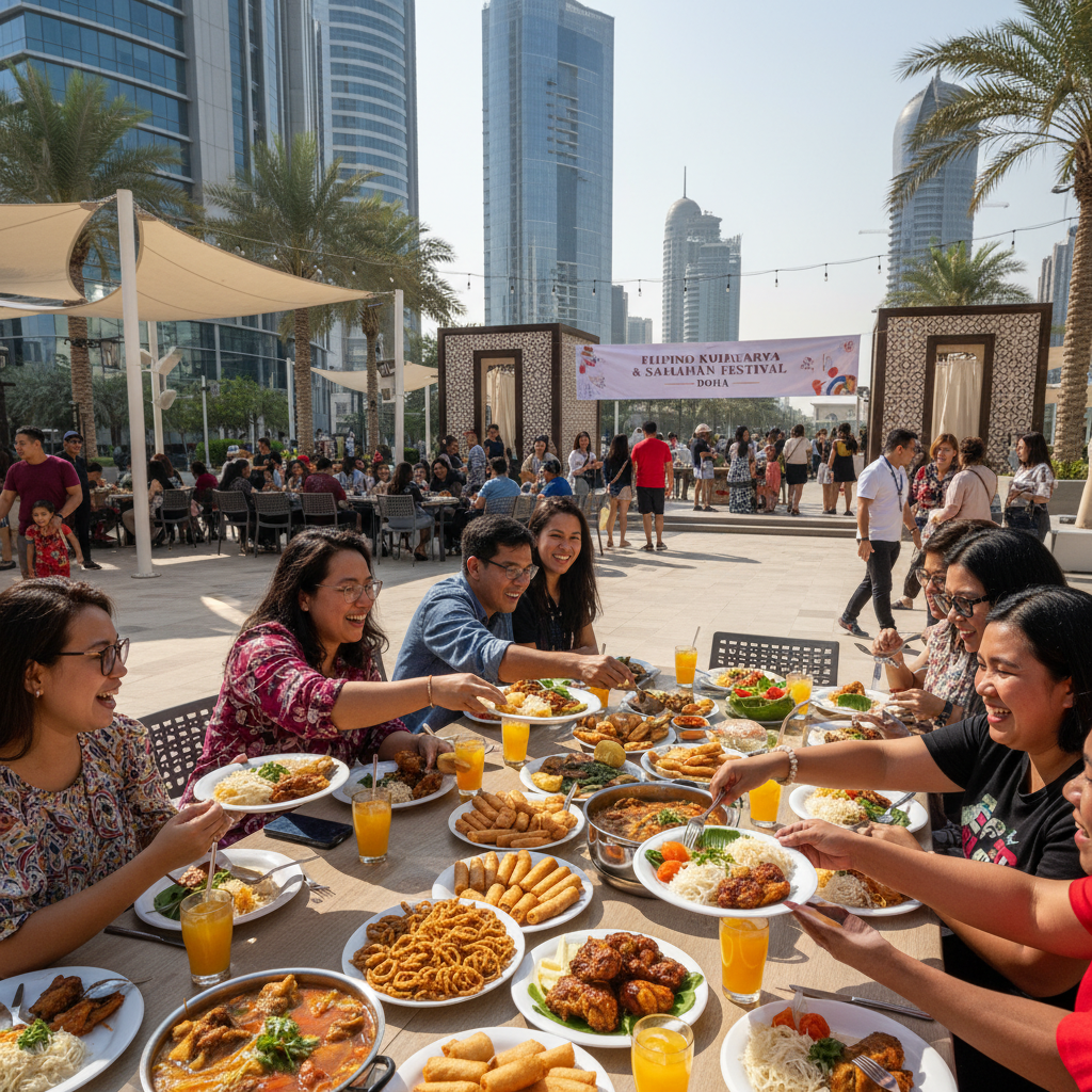 From Manila's Flavors to Qatar's Heart: Uniting Filipinos Through Culinary Heritage