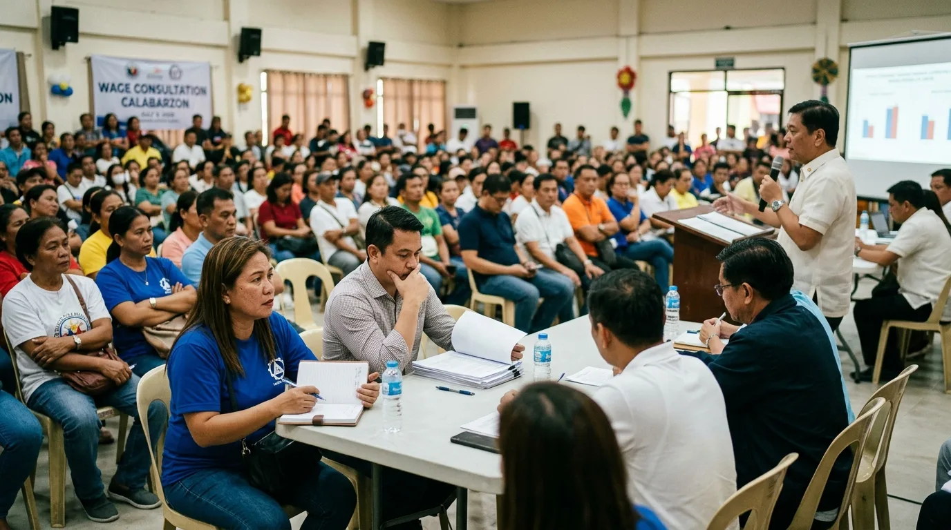 CALABARZON Wage Review Begins: Over 300 Stakeholders Attend Cavite Consultation