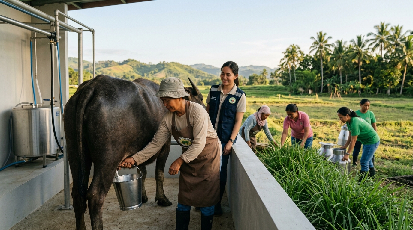 The Creamier Frontier: Agricultural Planners Partner with Federal Carabao Centers to Launch Specialized Dairy Districts