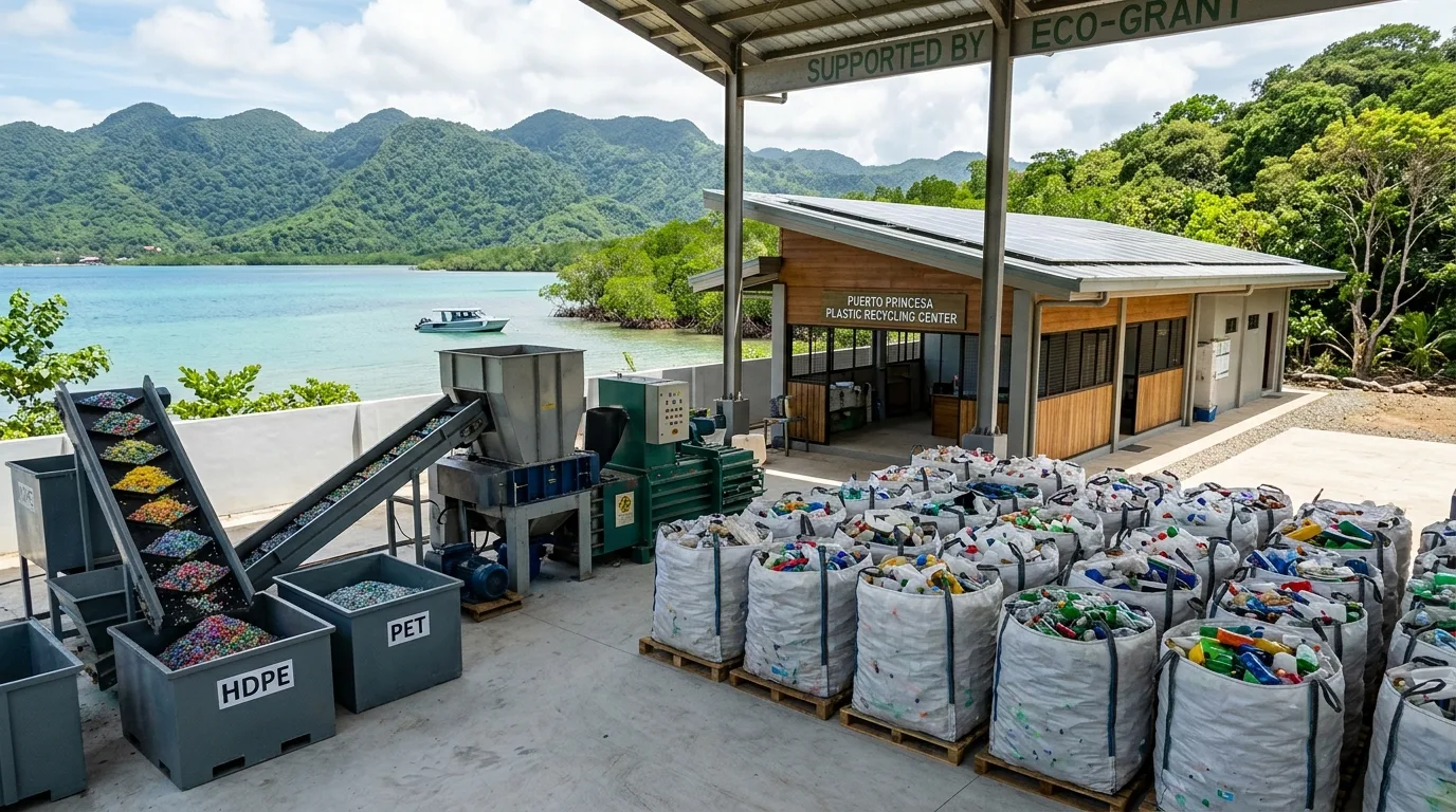 Eco-Friendly Grant Empowers Puerto Princesa Plastic Waste Reduction