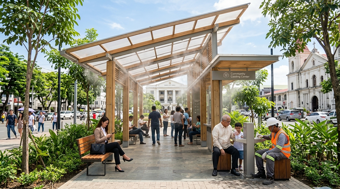 A High-Fidelity Oasis! Iloilo City Reimagines Public Spaces as Urban Cooling Sanctuaries for the 2026 Heatwave!