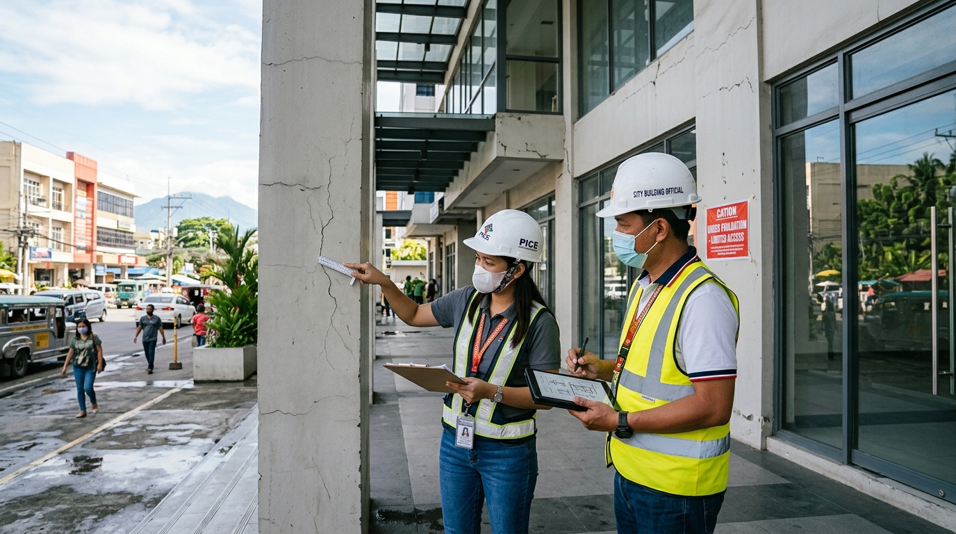 Davao City Releases Structural Safety Registry Following Recent Seismic Activity