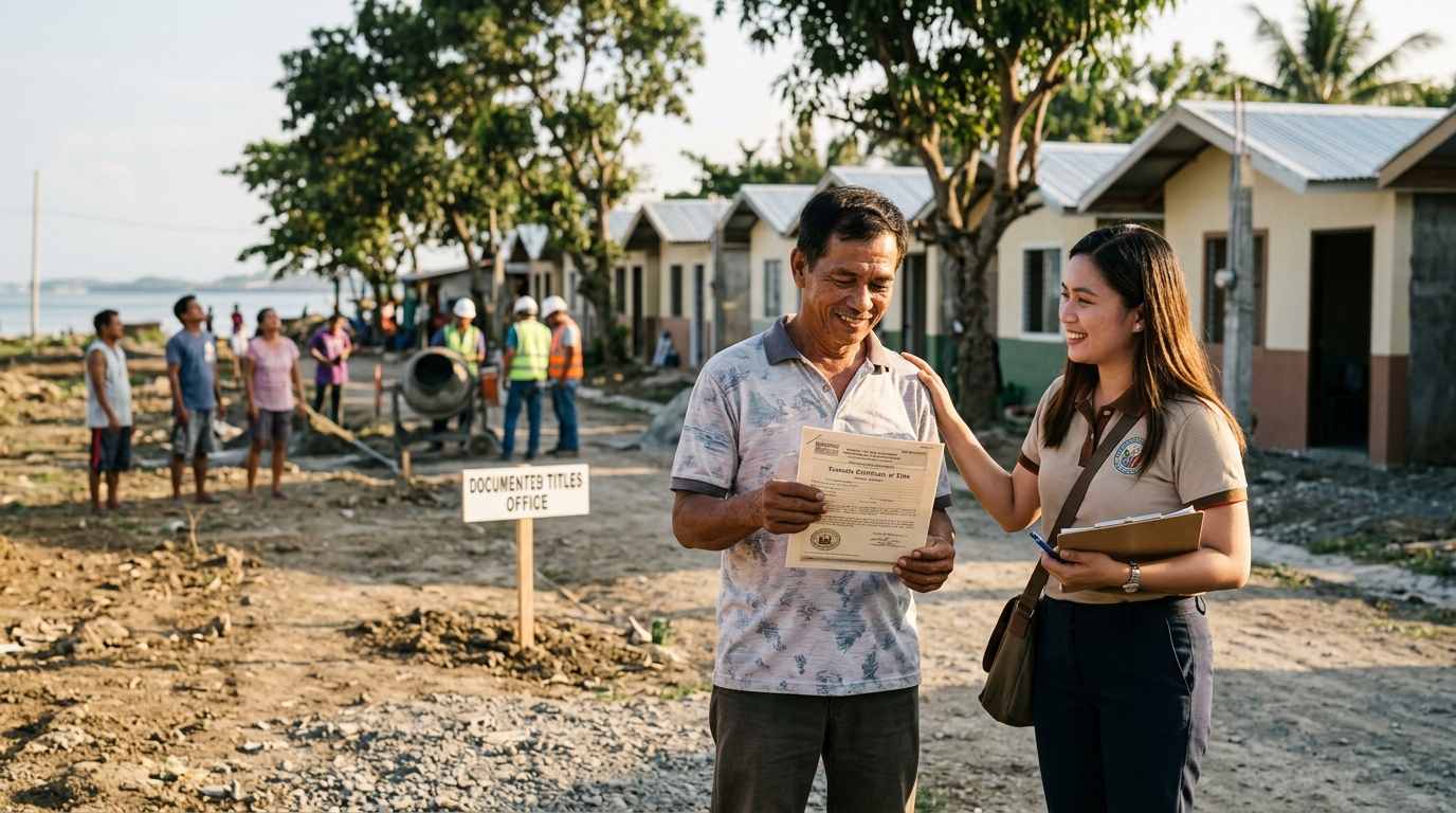 From Squatters to Stakeholders: How the ECMP Is Turning 7,700 Informal Settler Families Into the Philippines' Newest Property Owners