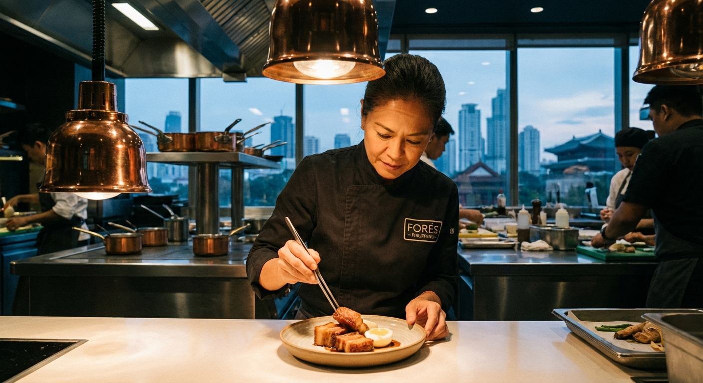 From Manila to Michelin? Filipino Chef Redefines Food, Honors Heritage