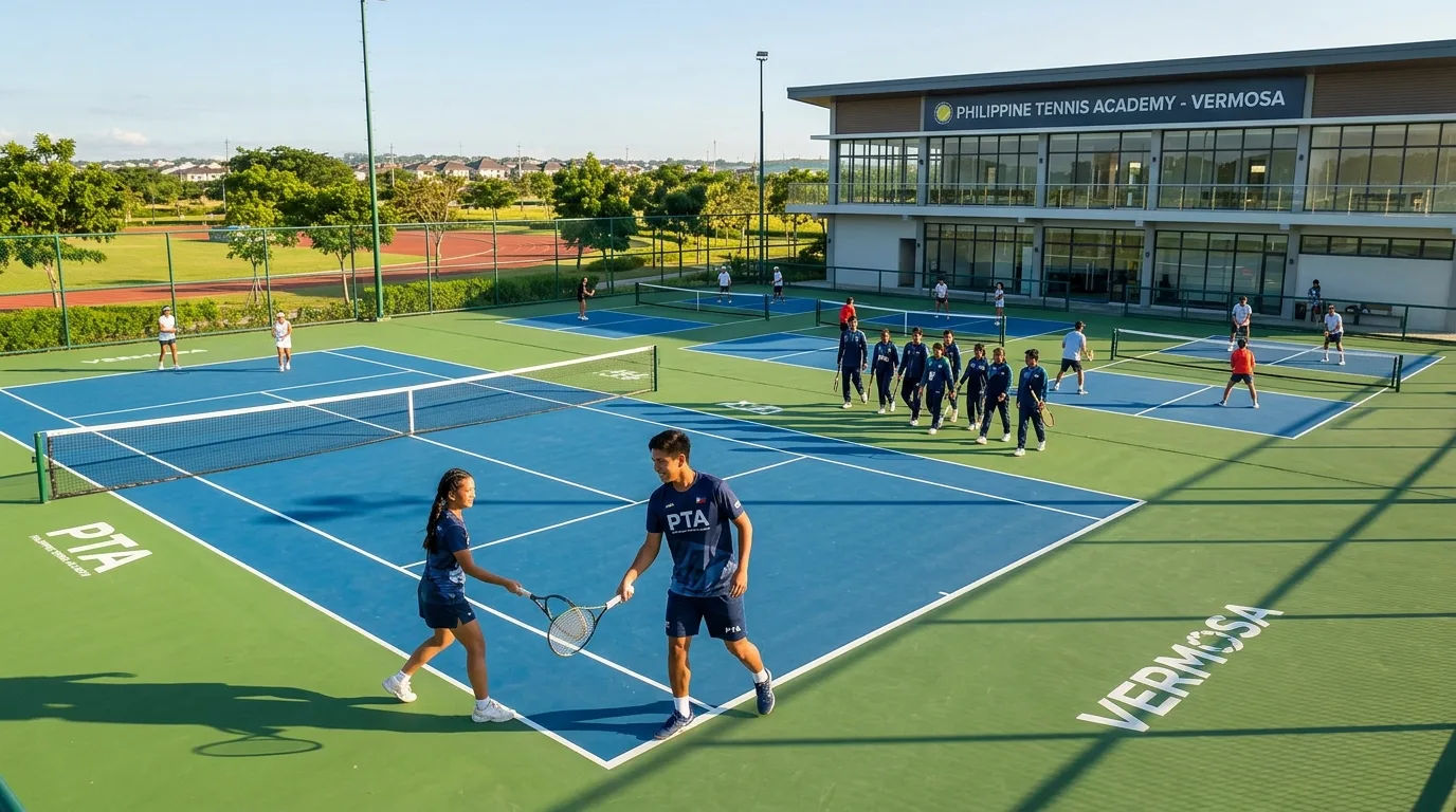 New World-Class Tennis Center to Rise in Vermosa, Cavite