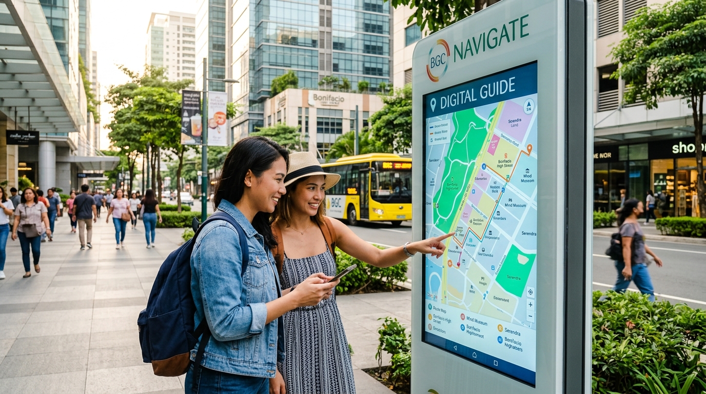 BGC Taguig 2026: Smart Wayfinding Systems Improve Tourist Navigation