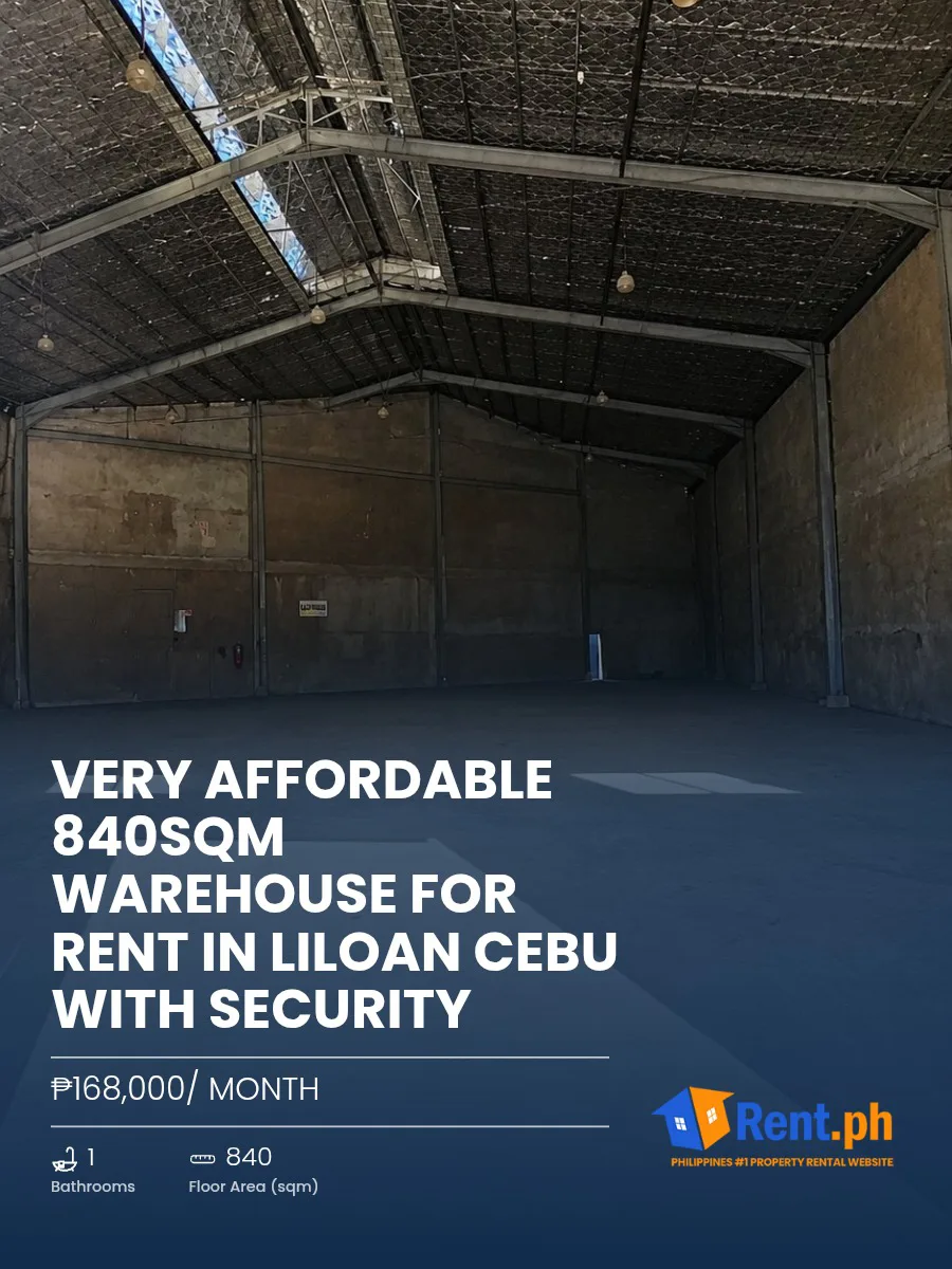 Very affordable 840sqm Warehouse For Rent in Liloan Cebu with Security - Secondary Image