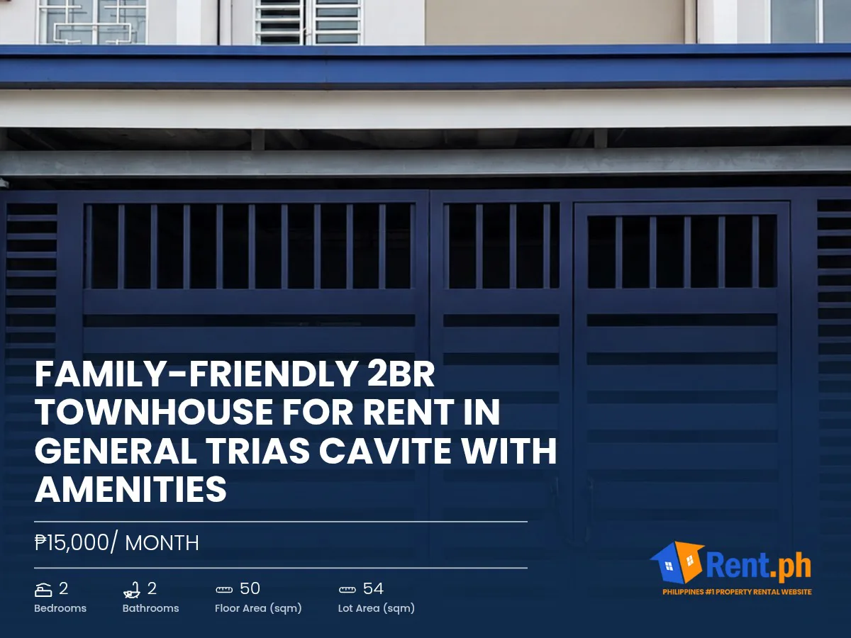 family-friendly-2br-townhouse-for-rent-in-general-trias-cavite-with-amenities-for-rent