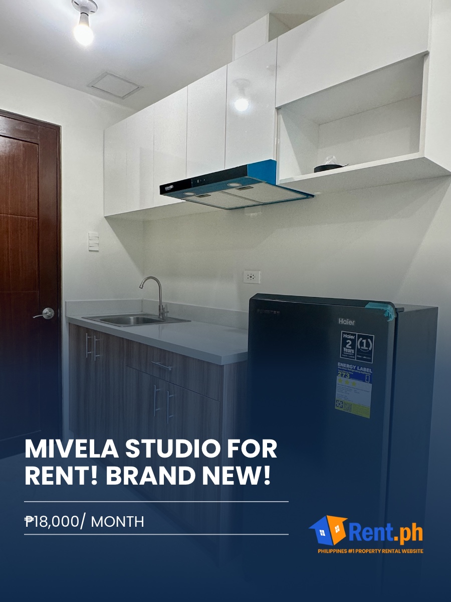 Mivela Studio For Rent! Brand New!