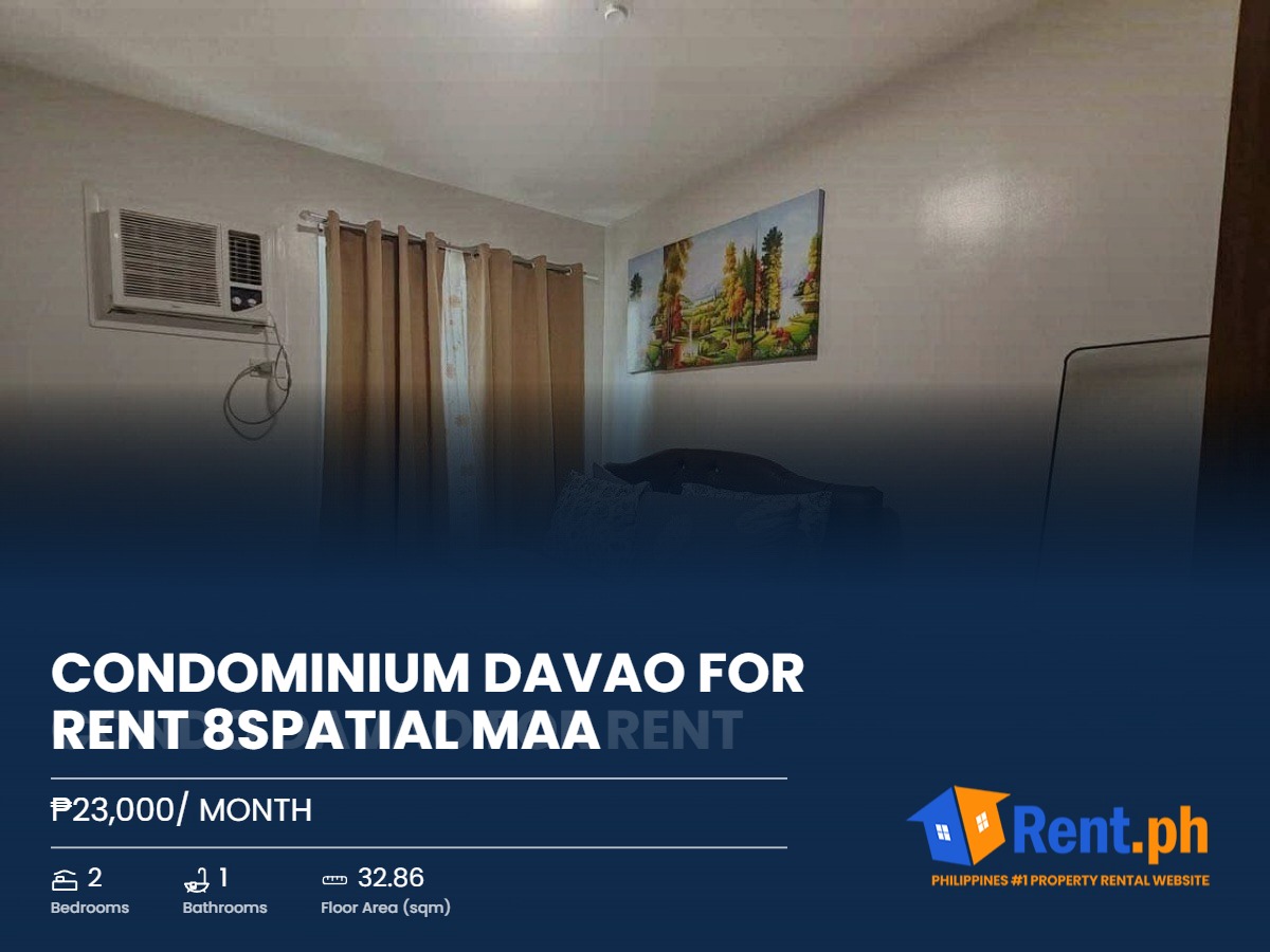 Condominium Davao For Rent 8spatial Maa