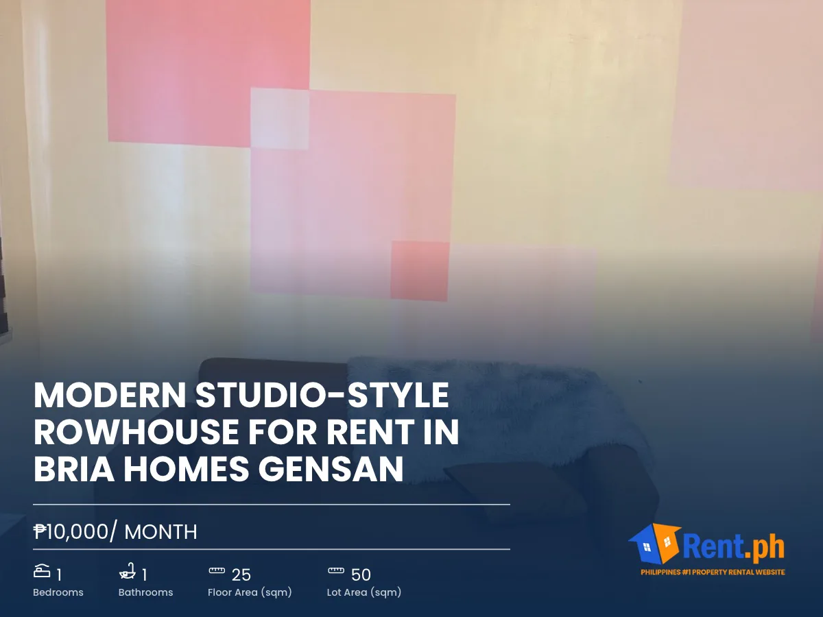 modern-studio-style-rowhouse-for-rent-in-bria-homes-gensan-for-rent